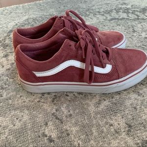 Pink Suede Vans